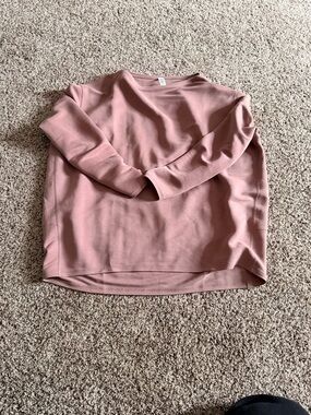 lululemon athletica Dusty Rose Pullover Sweatshirt